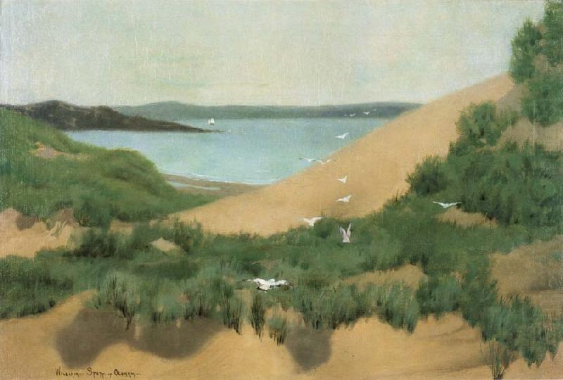 William Stott of Oldham The Little Bay china oil painting image